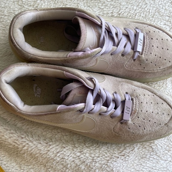 Nike Air Force 1 Low Sage LX Violet Mist Purple Lace up AR5409-500 - Picture 11 of 11